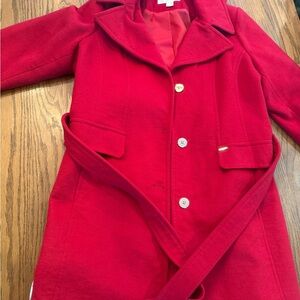 Michael Kors Vibrant Red Outerwear